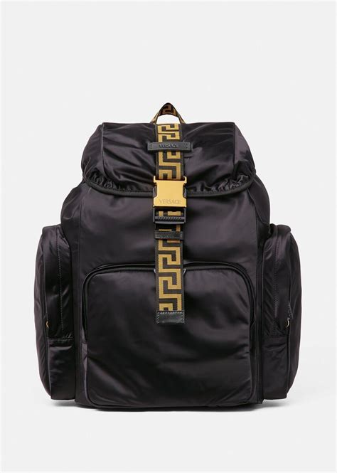 versace man bag tessuti|versace backpacks men's.